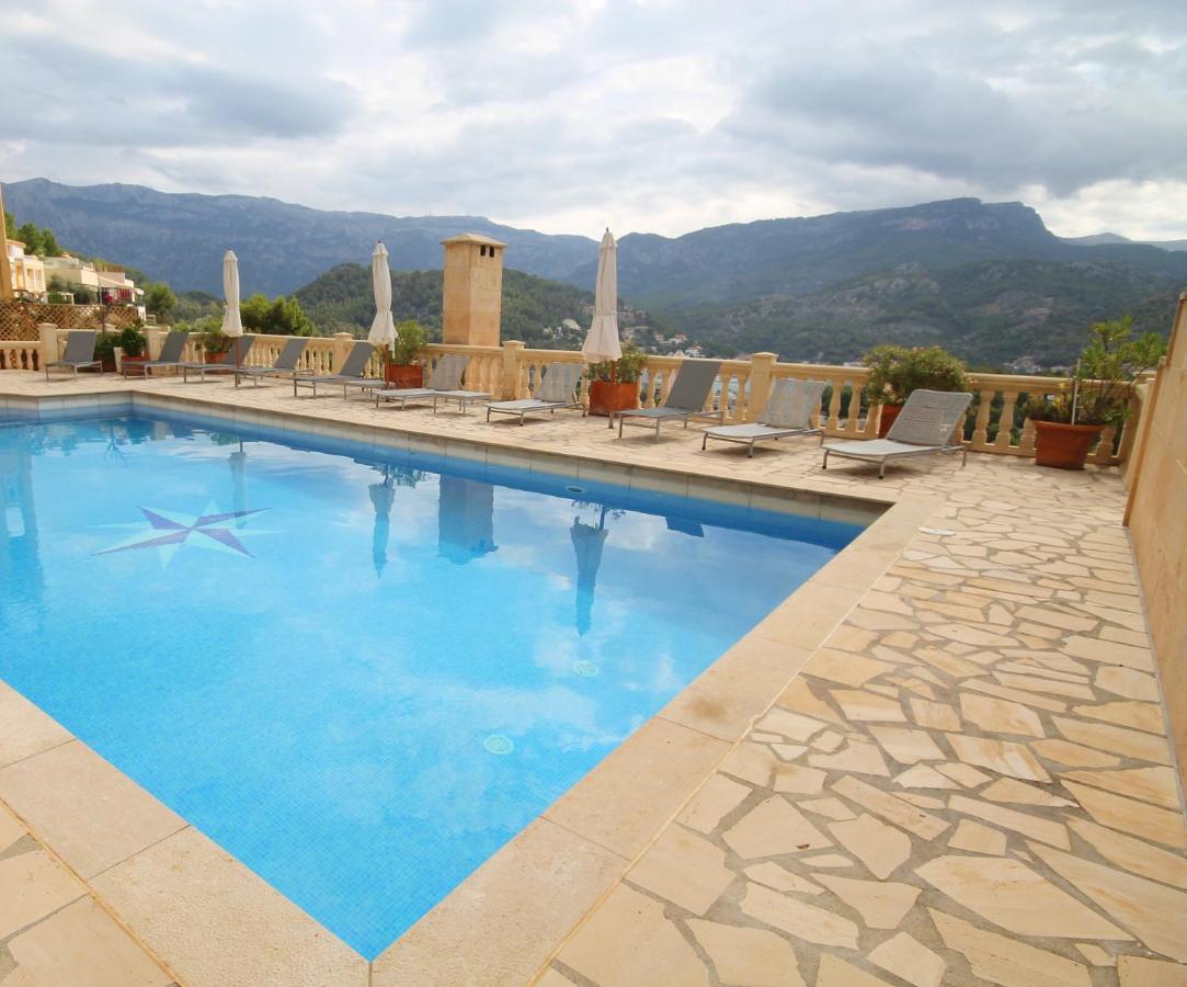 Casa Sol With Private Terrace, Garden, Pool, Beautiful View Apartman Puerto de Sóller Kültér fotó
