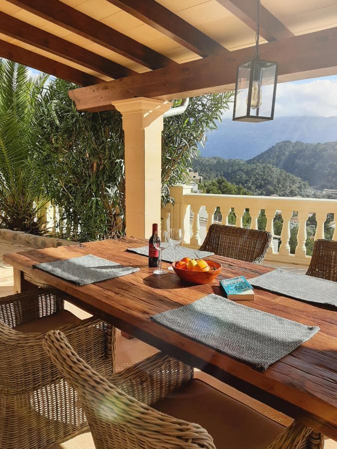 Casa Sol With Private Terrace, Garden, Pool, Beautiful View Apartman Puerto de Sóller Kültér fotó