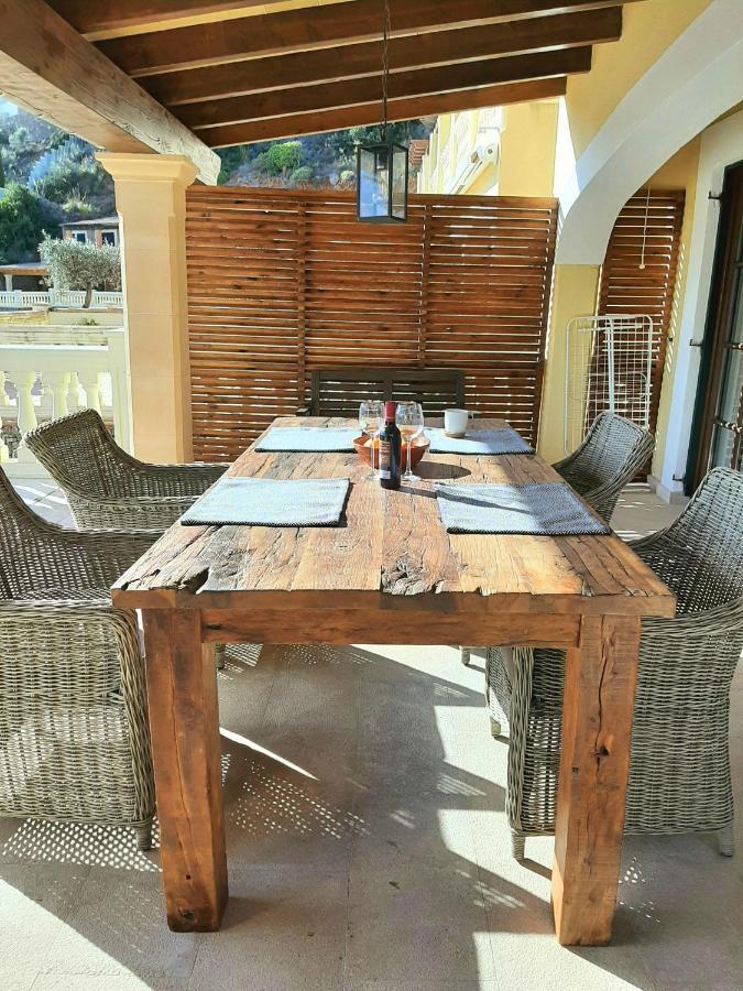 Casa Sol With Private Terrace, Garden, Pool, Beautiful View Apartman Puerto de Sóller Kültér fotó